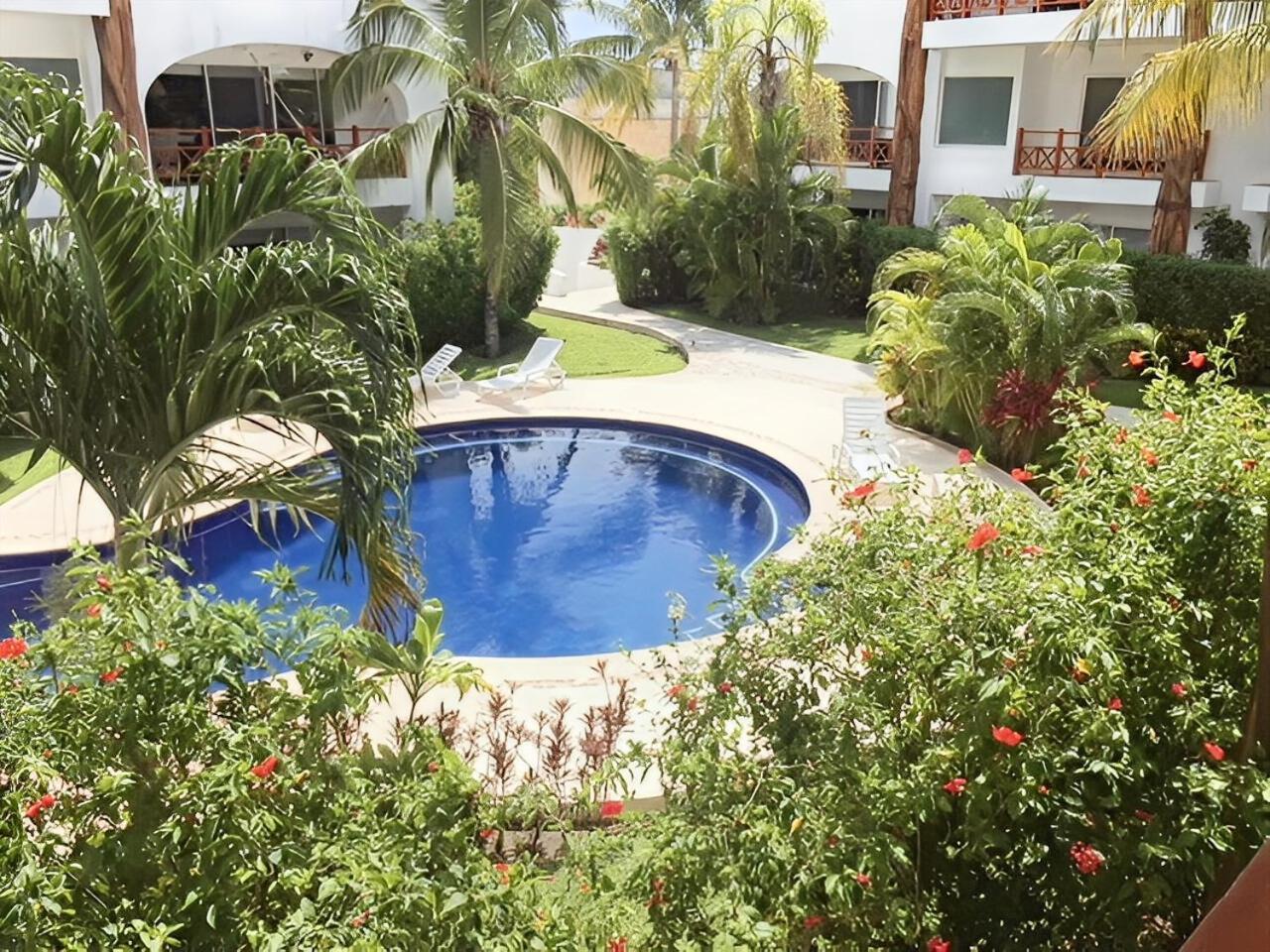 Luxury Duplex -4 Pers- 2Mn Beach&5Th Av, Pool, Gym Playa del Carmen Exteriör bild