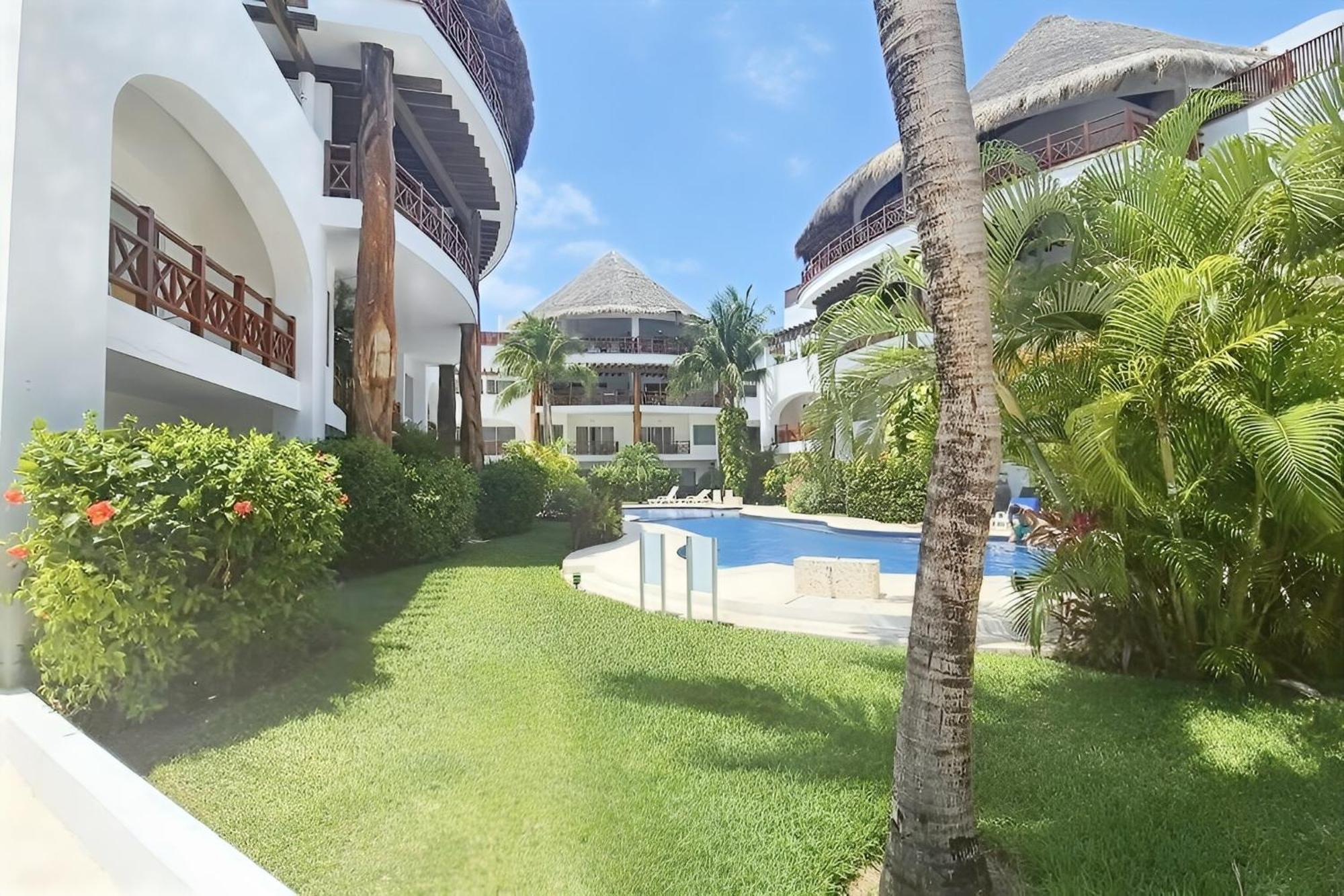 Luxury Duplex -4 Pers- 2Mn Beach&5Th Av, Pool, Gym Playa del Carmen Exteriör bild