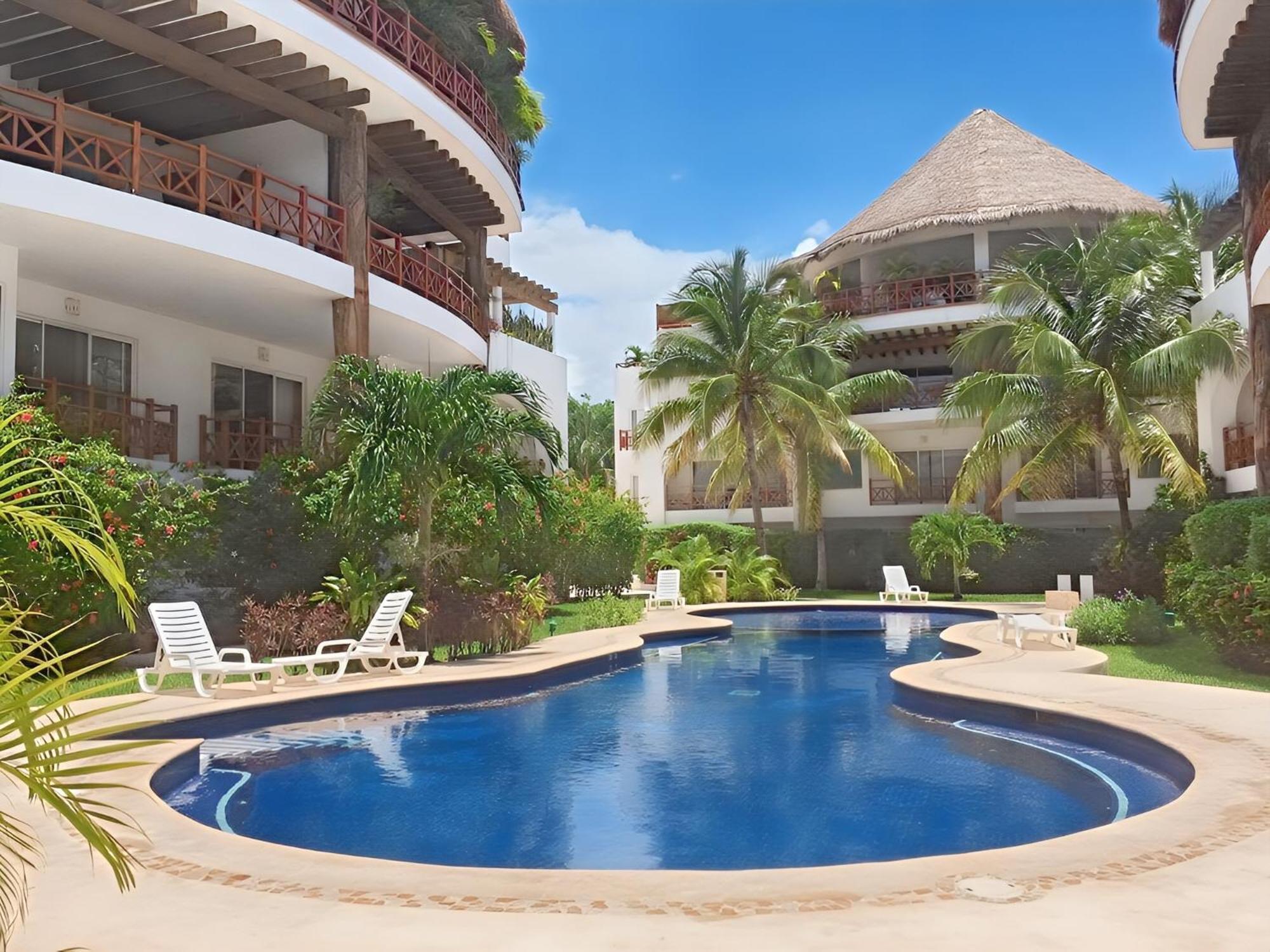 Luxury Duplex -4 Pers- 2Mn Beach&5Th Av, Pool, Gym Playa del Carmen Exteriör bild