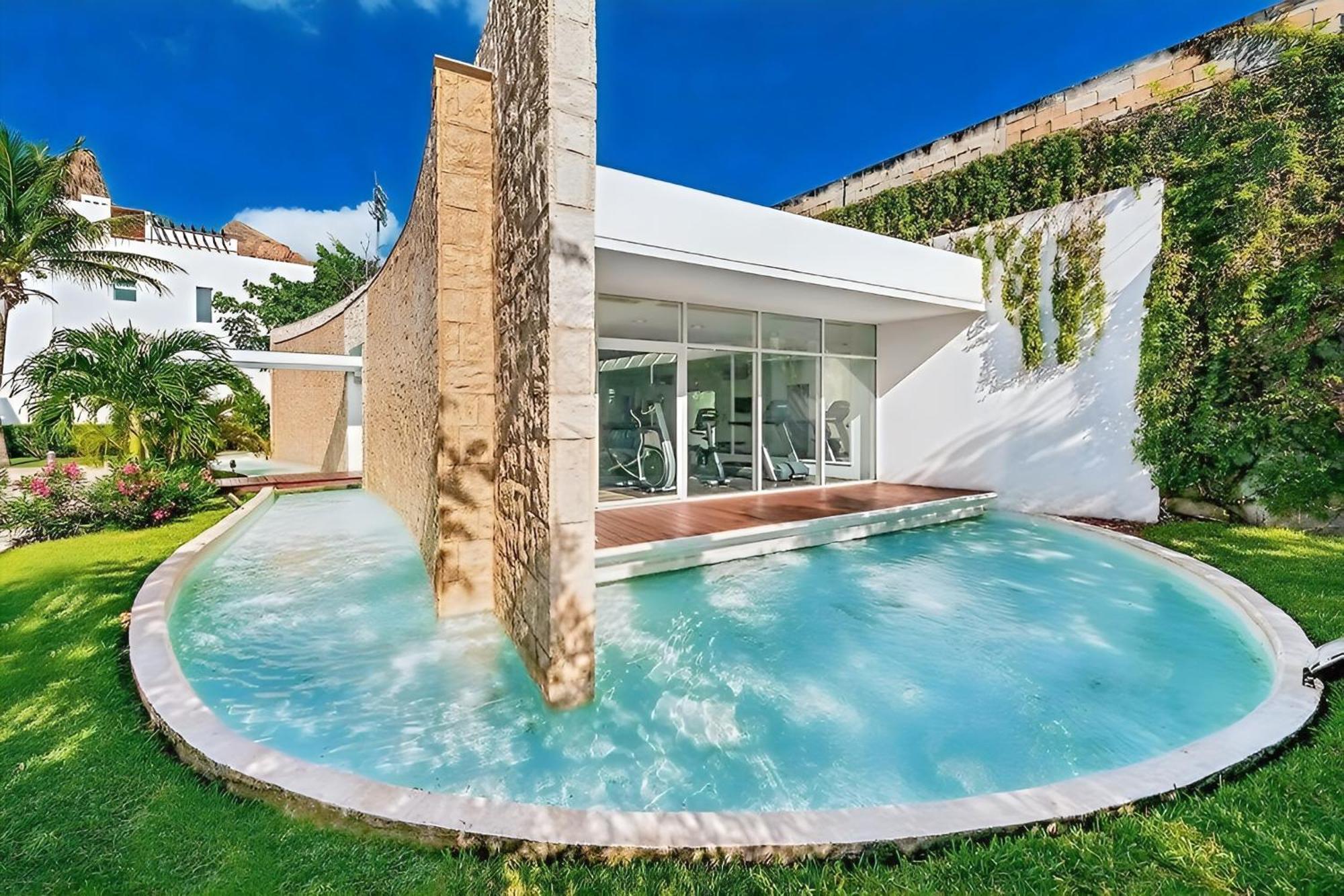 Luxury Duplex -4 Pers- 2Mn Beach&5Th Av, Pool, Gym Playa del Carmen Exteriör bild