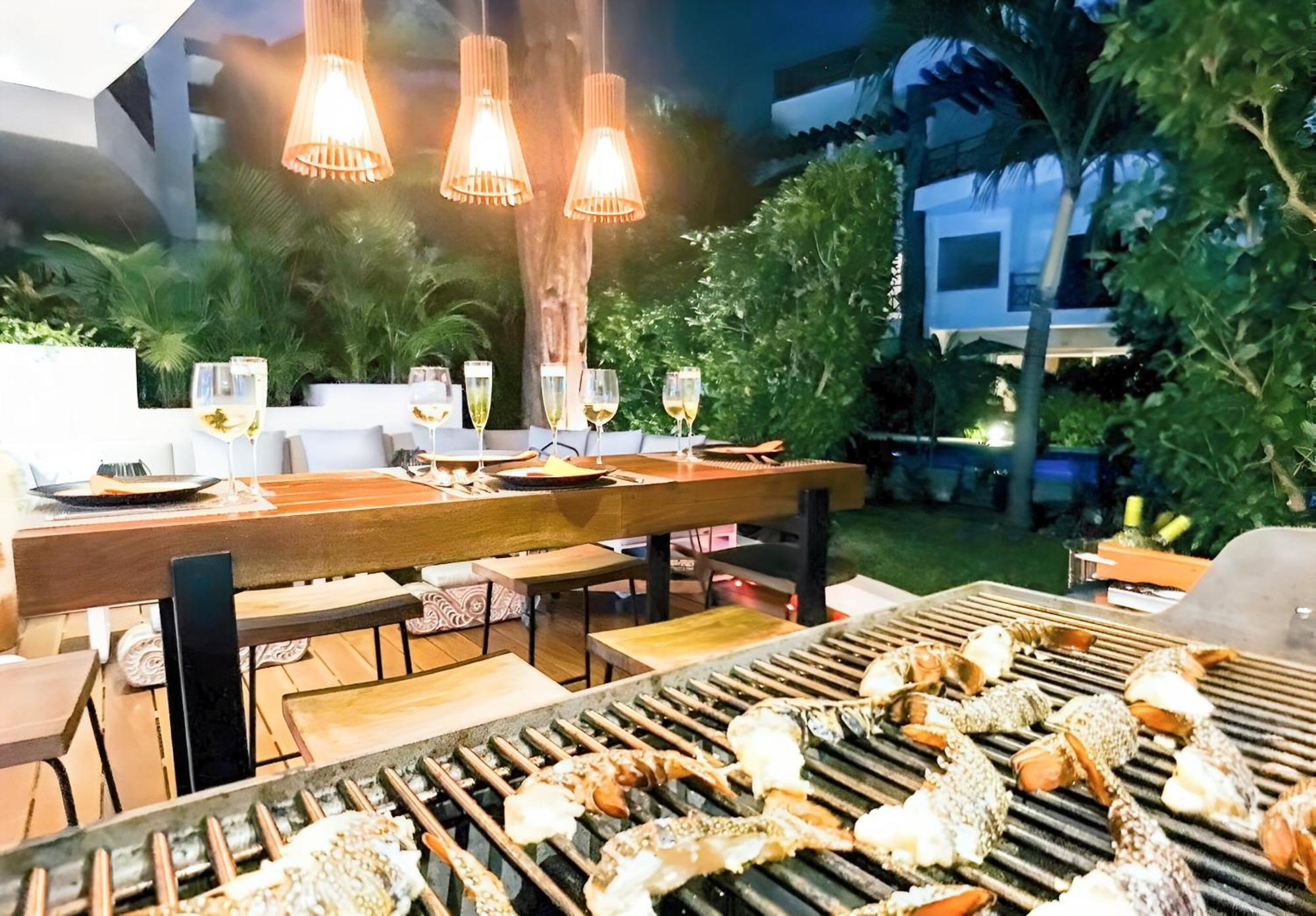 Luxury Duplex -4 Pers- 2Mn Beach&5Th Av, Pool, Gym Playa del Carmen Exteriör bild